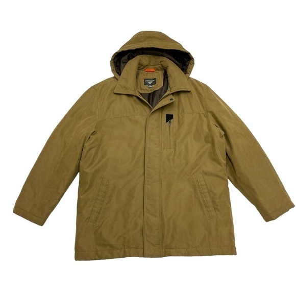 Dockers Other - Dockers parka size 3XL hooded tan work chore jacket